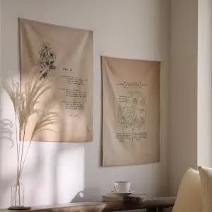 벨라이프 빈티지올드북 패브릭포스터 2type