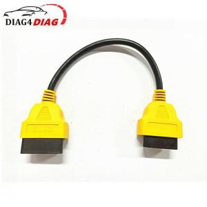 30CM 16핀 자동차 obd2 연장 케이블 30 cm 확장 obdii 커넥터 어댑터 인터페이스 핀 남성-여성 2