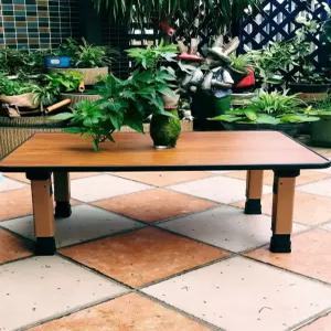 좌식 테이블 접이식 다용도 폴딩 책상 간이식탁 노트북용 원형