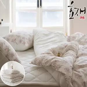 그라드 고밀도면 프릴 옥수수솜 침구세트Q(K겸용) by효재