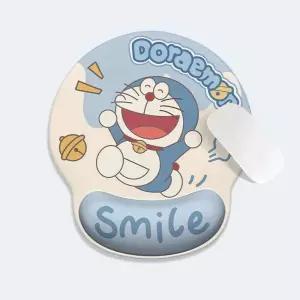 도라에몽 마우스 패드 키보드 손목 지지 고무 사무실 책상 손받침