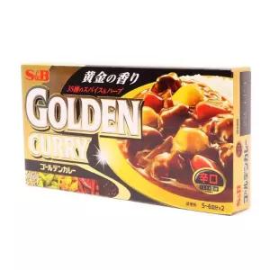 에스비) 골든카레 매운맛 198g(1개입) 26.10.01/카레/일본/골든/고형/즉석카레/커리/에스비/고체/고형/큐브