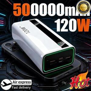 200000mAh 파워뱅크 휴대용 120W 초고속 충전기 외장 배터리 고용량 아이폰 샤오미용