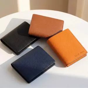 반지갑 남성 여성 미니 가죽 학생 커플 수제 공방 벨티누