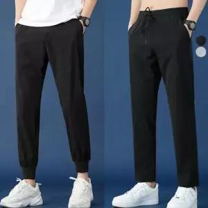 남성바지 남성 여름 쿨 스트레이트 일자바지 슬랙스 조거팬츠