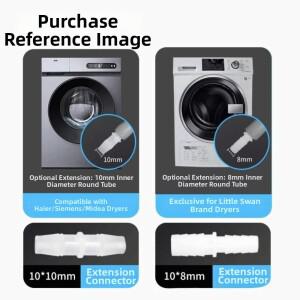 10mm 건조기 배수 호스 다양한 크기 미디어 하이얼 지멘스 어댑터 포함 교체용 연장
