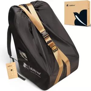 비행기용 라비트리 카시트 여행 가방 비행기 여행용 편안한 커버 100 방부 게이트 체크 보관 카시트용