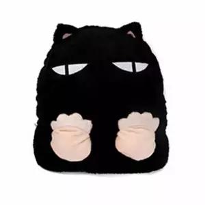 핫쿠션 캐릭터 손 발방석 블랙 발난로 방석 발 쿠션