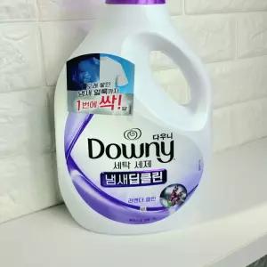 다우니 세탁세제 겸용 1.9L 라벤더클린 다우니 세탁세제 빨래 세탁 향좋은