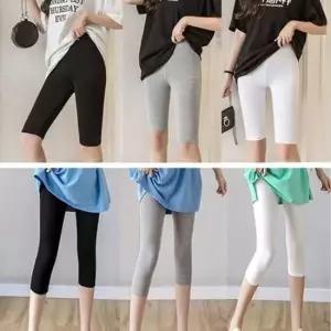 7부레깅스 모달 5부 7부 얇은 데일리 레깅스 3종 204880 1세트