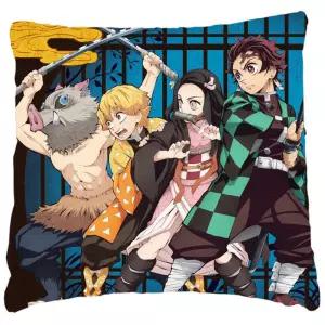 에버모스트 귀멸의칼날 캐릭터 쿠션 젠이츠 솜포함 이불 탄지로 선물 1 35x35