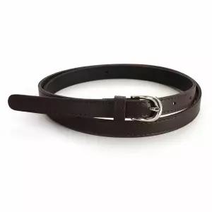 [하프클럽/샵앤]베이직 은장버클 여성 원피스 정장바지 패션 슬림 벨트 TU-WBT-0613