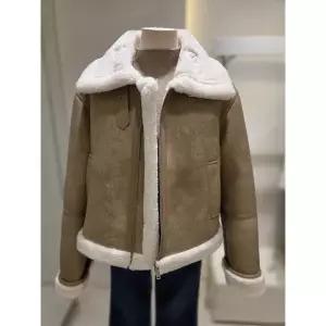 [SOUP](하남점) 집업 숏 무스탕 (SBBMU30A)