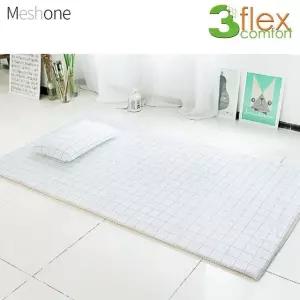 고품질 매트커버 특면 화이트 체크 싱글 40수 (WFJRNV2)