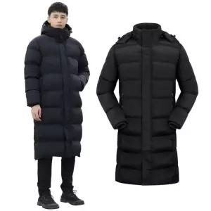 [프로셀러] 남성 겨울 패딩 윈터 방한 후드 롱점퍼