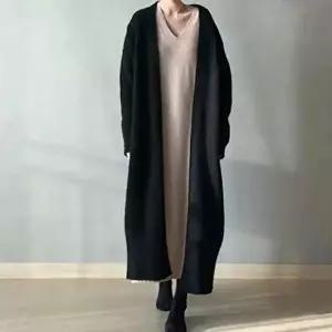 루즈핏 롱롱 니트 카디건 데일리 가디건 롱가디건 (KYR-WFICGHQ)