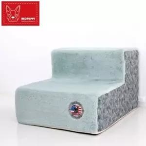 2단 극세사원단 관절보호 애견용 계단 U117738 스텝