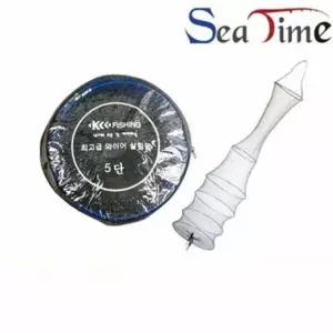 블루 와이어 그물망 낚시용 수납망