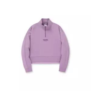 [디스커버리]여성 크롭 반집업 맨투맨 (VIOLET)DWTR43044-VOS 605069