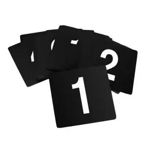 숫자 LTE265P0 번호판 식당 테이블 표시 넘버링 숫자판 25매