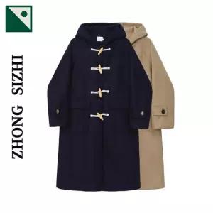 캐주얼 더플코트 후드 겨울 떡볶이 더블 루즈핏