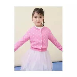 빈폴 키즈 BEANPOLE KIDS 여아 모노그램 가디건 카디건 라이트 핑크 (BI615AG01Y) BI615AG01Y 292548