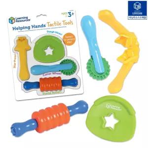 러닝리소스 소근육 촉각놀이 세트 클레이용 손운동 집게집기 점토놀이 장난감 유아 소근육발달