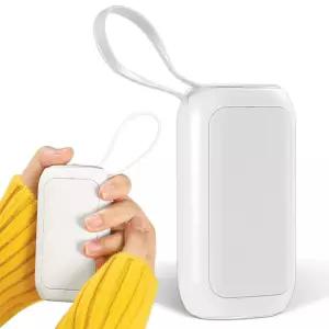 충전식 손난로 보조배터리 10000mAh 히터 휴대용식 휴대용 전기핫팩용 식팩 핫팩 10000 온도조절 용식