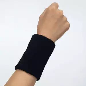 테니스아대 10cm 손목아대 블랙 땀흡수 스포츠 야구아대 테니스손목아대