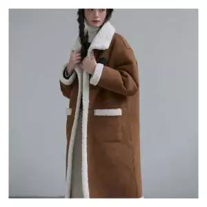 플라스틱아일랜드 리버시블 롱 무스탕 코트 908889