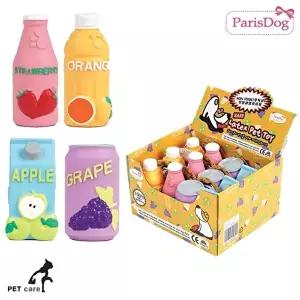 고품질 패리스독 과일쥬스 라텍스 토이 (12개입) (1박스) 애견훈련 애견 애견용품 애완용품 WFIYTBF
