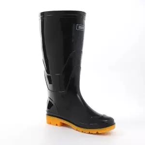 [하프클럽/]검정 260mm 미끄럼방지 고무장화 방수장화