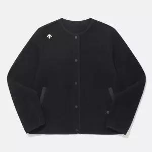 [하프클럽/데상트]데상트 여성 마이크로 플리스 자켓 SP322UKT99BLK0 아우터 매