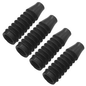 Dantenron 4피스 1:8 RC 흡수 고무 커버 충격 댐퍼 방진 부츠 1 /8 오프로드 몬스터 쇼트 코스 트럭 Kyosho TRX4 Ho I HSP 업그레이드 부품 (46mm)