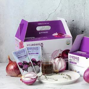 국산 자색양파즙 100ml 90포 무첨가 무안양파 진액 건강즙 일상건강 음용용 부모님 선물