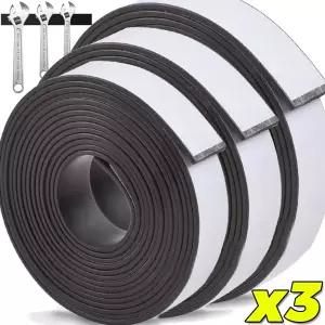 호환 마그네틱 접착 테이프 강한 고무 자석 절단 테이프 DIY 벽 사진 포스터 고정 도구 사무실발받침대 용