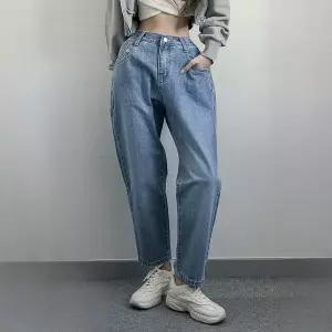 [나야홍]빅사이즈 602 뒷밴딩슬랍배기데님진 DLOP016_P416903864