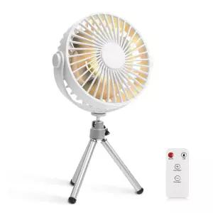 플레오맥스 무선선풍기 무드등 고리형 탁상용 캠핑야외 캠핑용 LED 리모콘 휴대용 걸이 조명