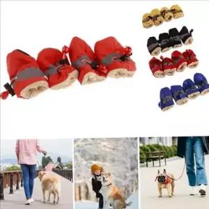 강아지산책 방수 신발 방한 강아지 겨울 부츠 애견 양말