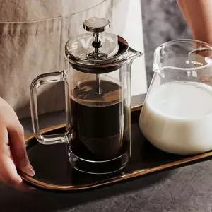 커피 프렌치 프레스 650ml 수동 원두 추출기