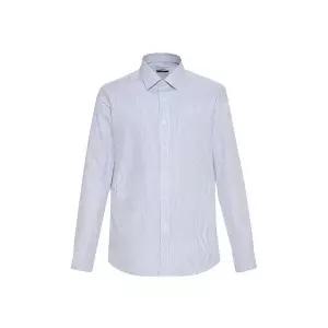 [하프클럽/BY파크랜드]블루 스트라이프 드레스 셔츠-A0DL2310059A