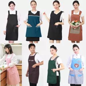 앞치마 원피스 방수 업소 식당 어린이집 요양보호사 주방 단체