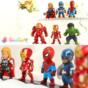 오라클라시 어벤져스 아이언맨 스파이더맨 토르 헐크 6종 피규어 세트 코퀄리티