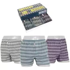 [아날도바시니]빅사이즈 아날도바시니 118 본염 트렁크 팬티 3종 남성용