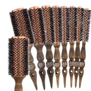 미짱 은나노 세라믹 브러쉬 포킹 빗 드라이 컬링