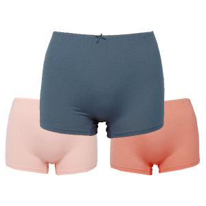 필굿 여아동 유아 주니어 레이온 인견 드로즈팬티세트 윈드 3매 아기 초딩 초등학생 중학생 청소년속옷