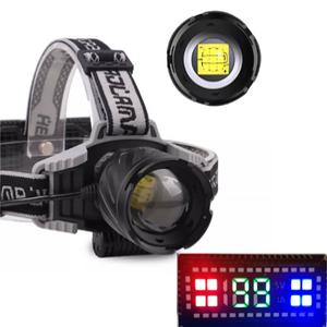 XHP100 헤드랜턴 7200루멘 해루질 등산 낚시 캠핑 후레쉬 충전식 자전거 안전모