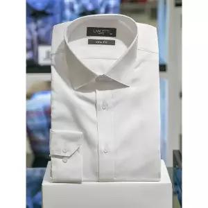 [란체티](김해점) 남성 모달 슬림핏 화이트/블랙예복셔츠/비즈니스  와이셔츠  LZRP502WH/BA