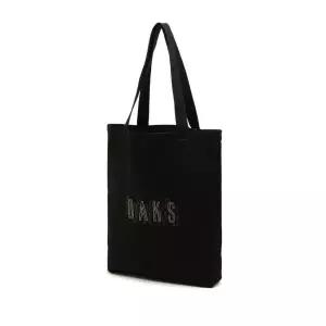 [롯데백화점]닥스 액세서리 YD 블랙 로고 에코백 DBBA2E338