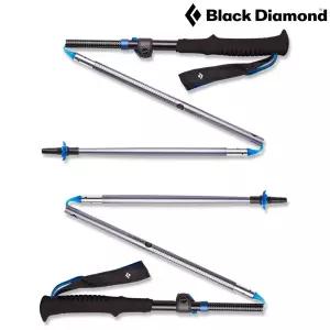블랙다이아몬드 디스턴스 FLZ Z폴 3단 등산지팡이 접이식 초경량 트레킹 스틱 폴